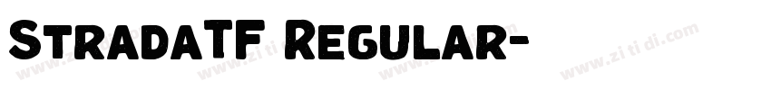 StradaTF Regular字体转换 StradaTF Regular字体转换